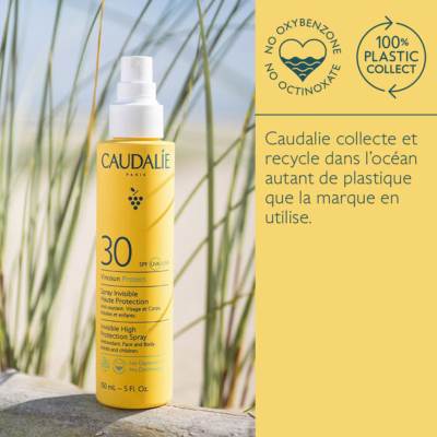 Caudalie vinosun protect spray invisible haute protection spf30 150ml