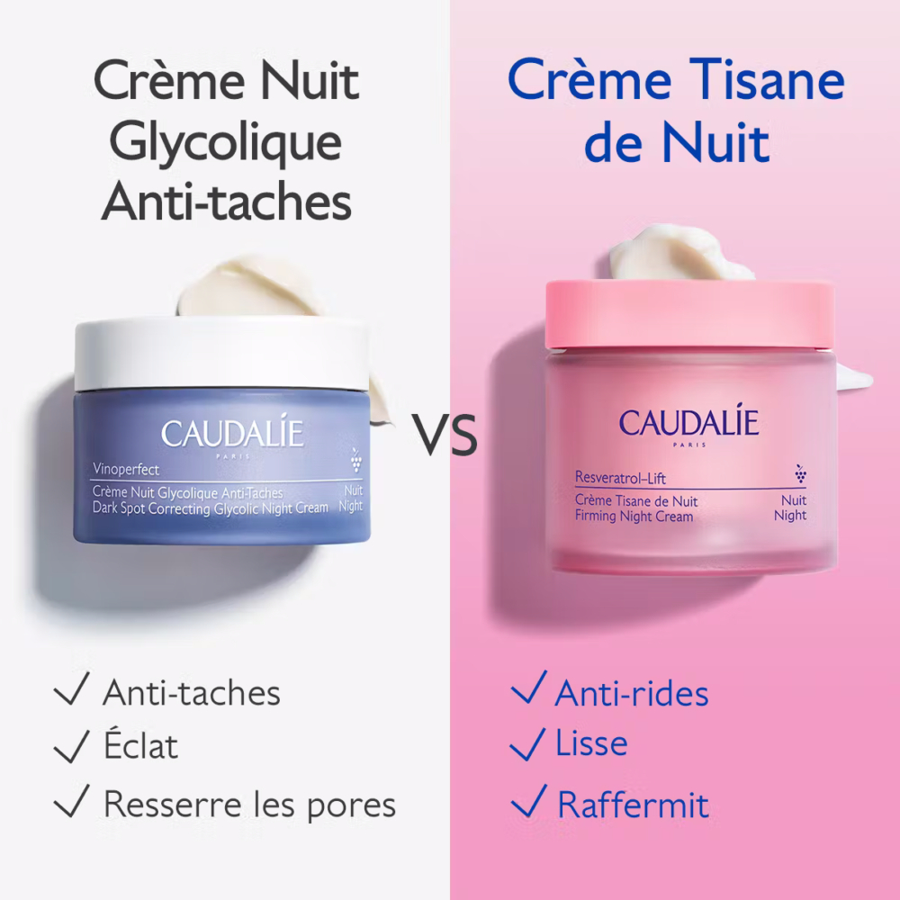 Caudalie resveratrol-lift crème tisane de nuit 50ml