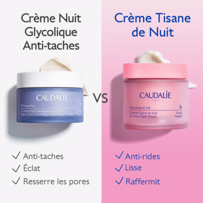 Caudalie resveratrol-lift crème tisane de nuit 50ml