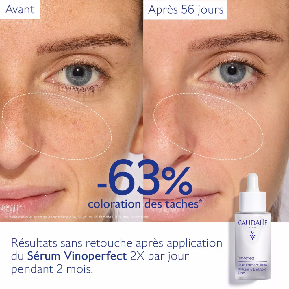 Caudalie vinoperfect sérum éclat anti-taches 30ml