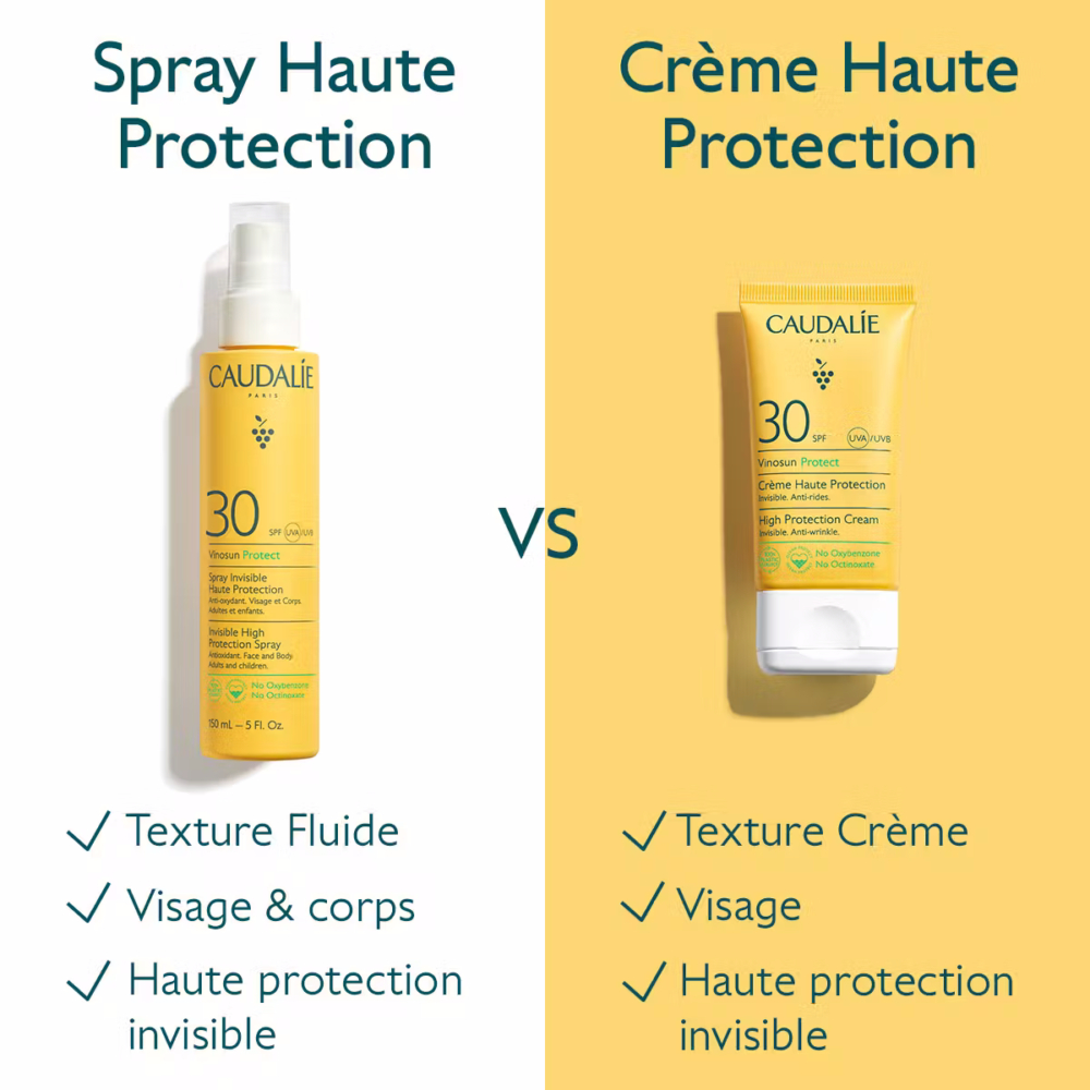 Caudalie vinosun protect spray invisible haute protection spf30 150ml