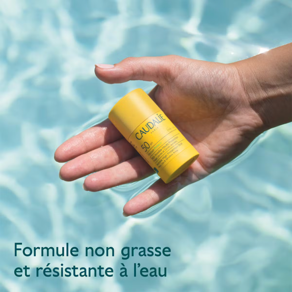 Caudalie vinosun protect stick invisible haute protection spf50 15g