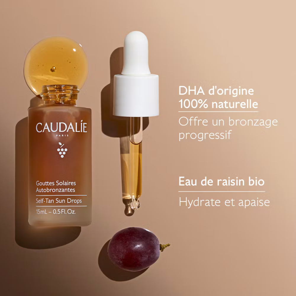 Caudalie gouttes solaires autobronzantes 15ml