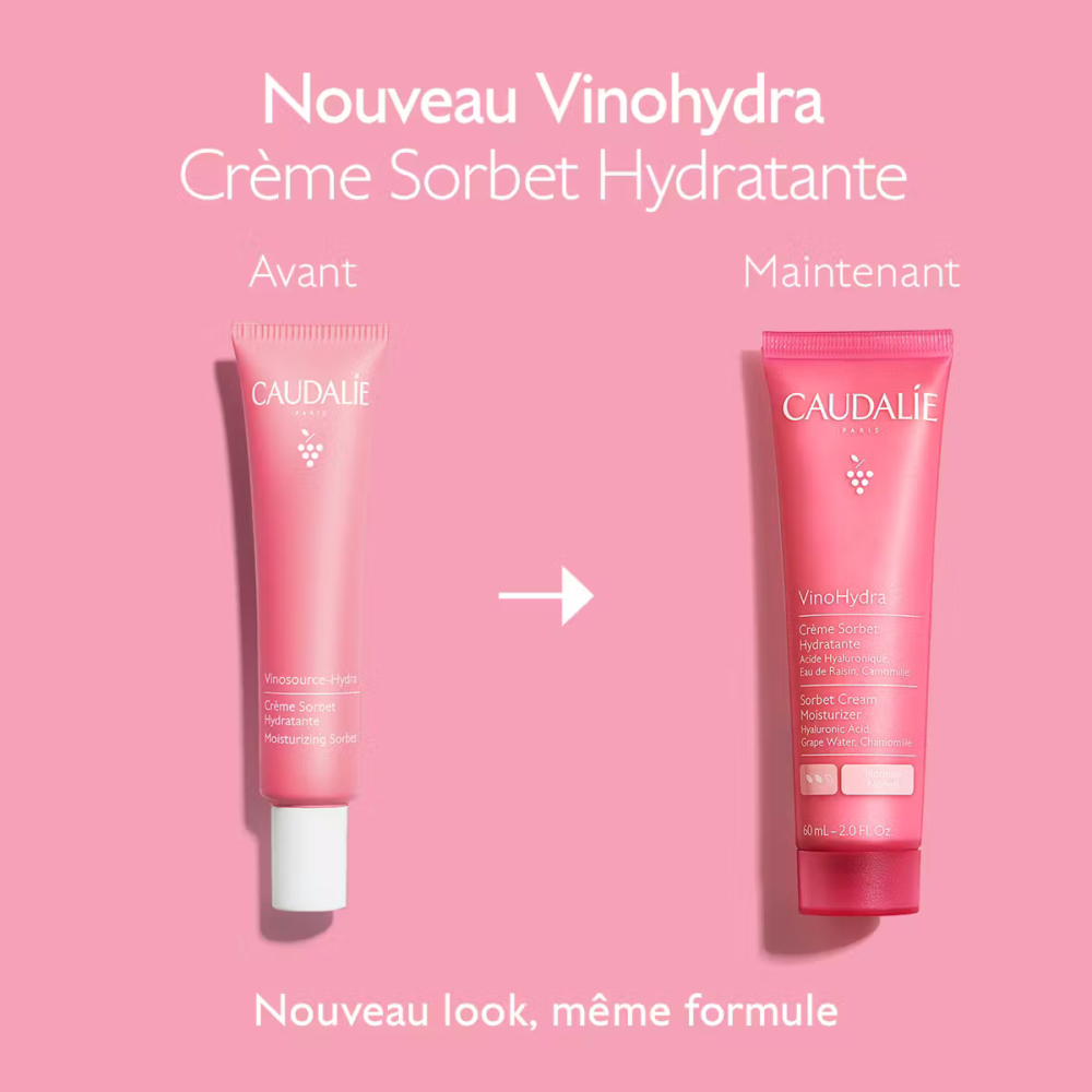 Caudalie vinohydra crème sorbet hydratante 60ml