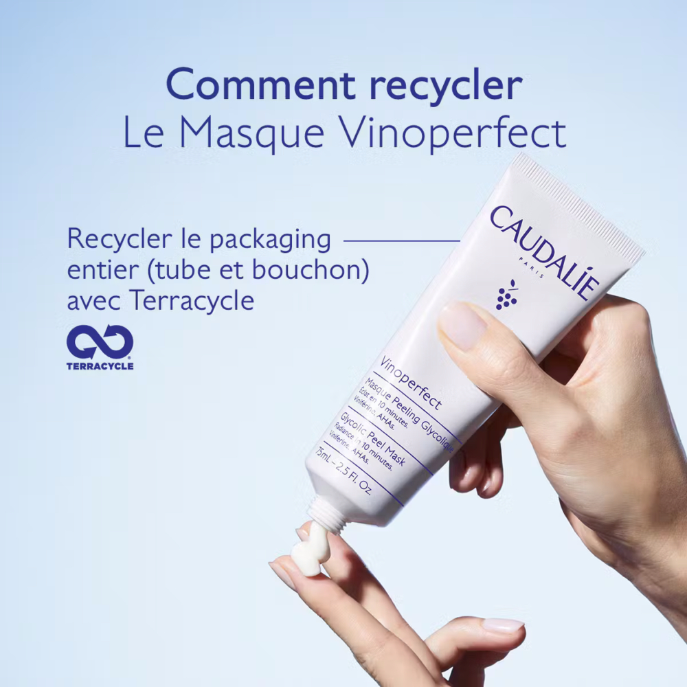 Caudalie vinoperfect masque peeling glycolique 75ml