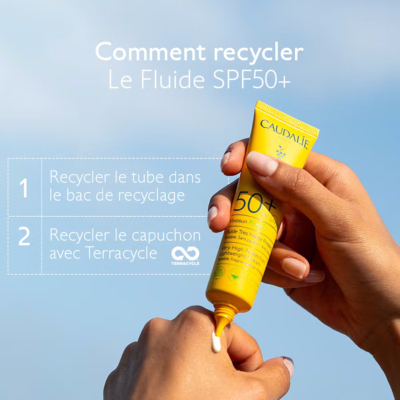 Caudalie vinosun fluide très haute protection spf50+ 40ml