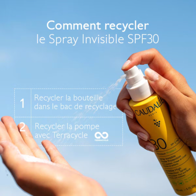 Caudalie vinosun protect spray invisible haute protection spf30 150ml