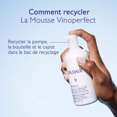 Caudalie vinoperfect mousse micro-peeling éclat 100ml