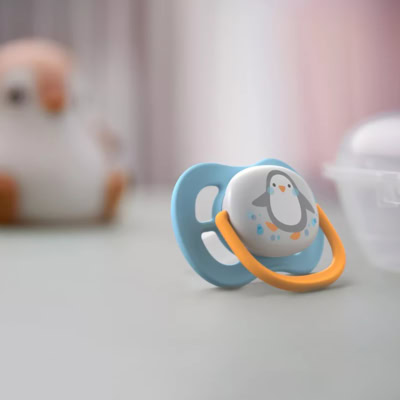 Avent philips sucette ultra air animal garcon 0-6 mois