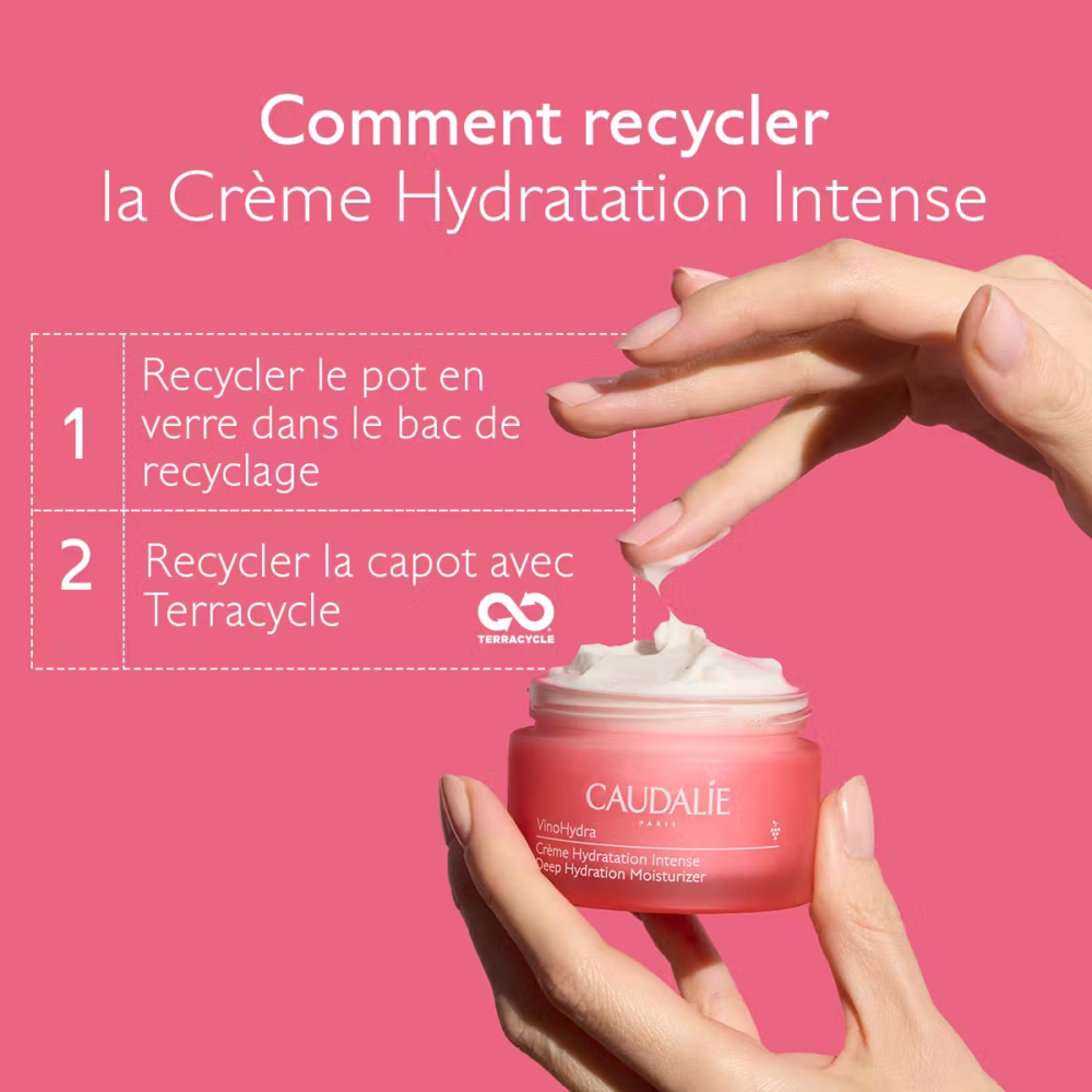 Caudalie vinohydra crème hydratation intense 60ml