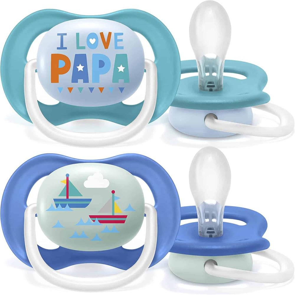 Avent philips sucette ultra air happy garçon 6-18 mois