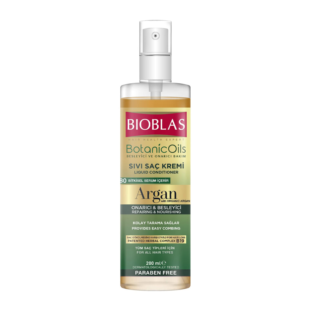 Bioblas après-shampoing liquide à l'huile d'argan organique 200ml
