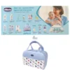 Chicco Sac Maternité Garçon – 12 Produits Essentiels + Sac Bleu Offert