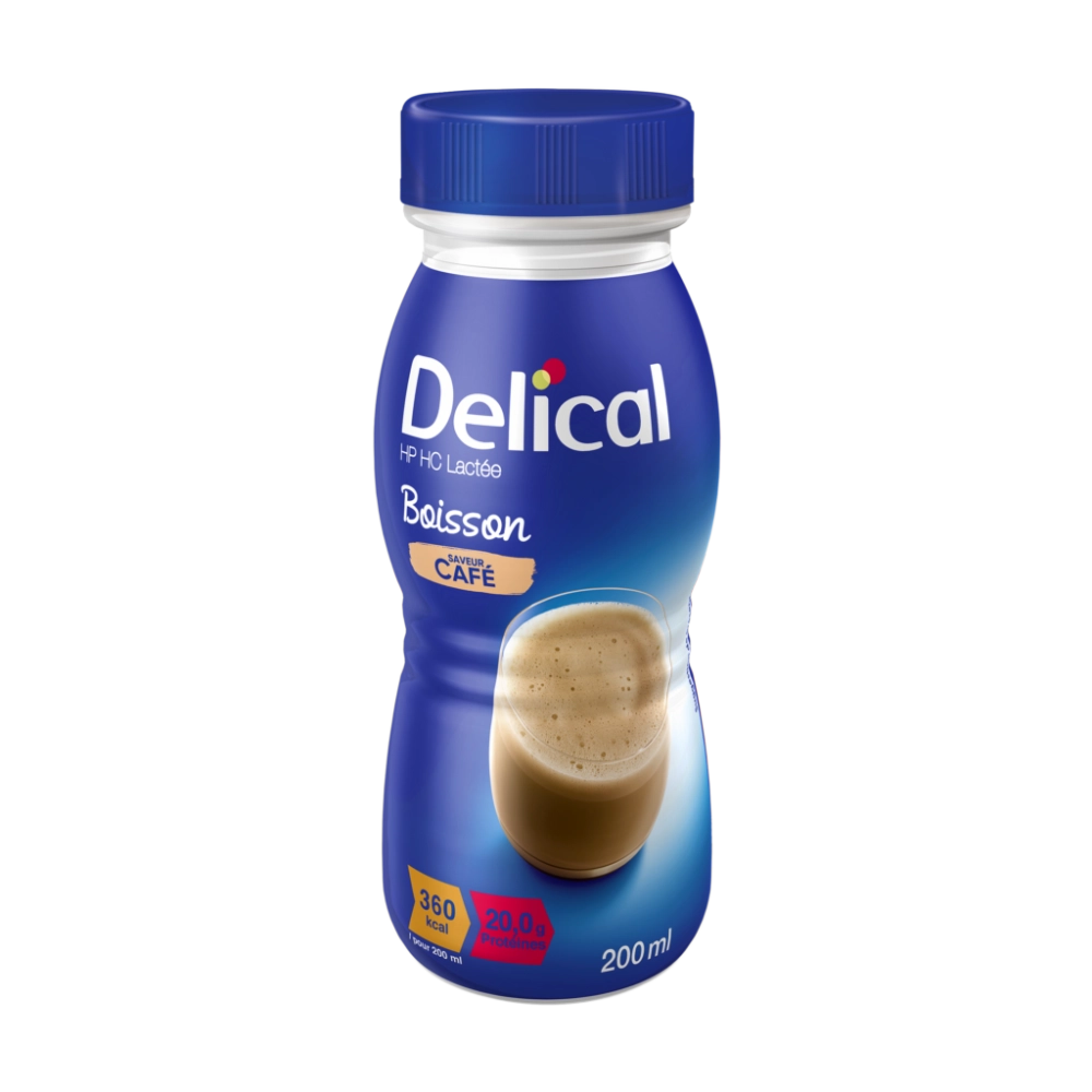 Delical boisson hp hc lactée saveur café 200ml