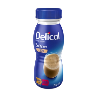 Delical Boisson HP HC Lactée Saveur Café 200ml