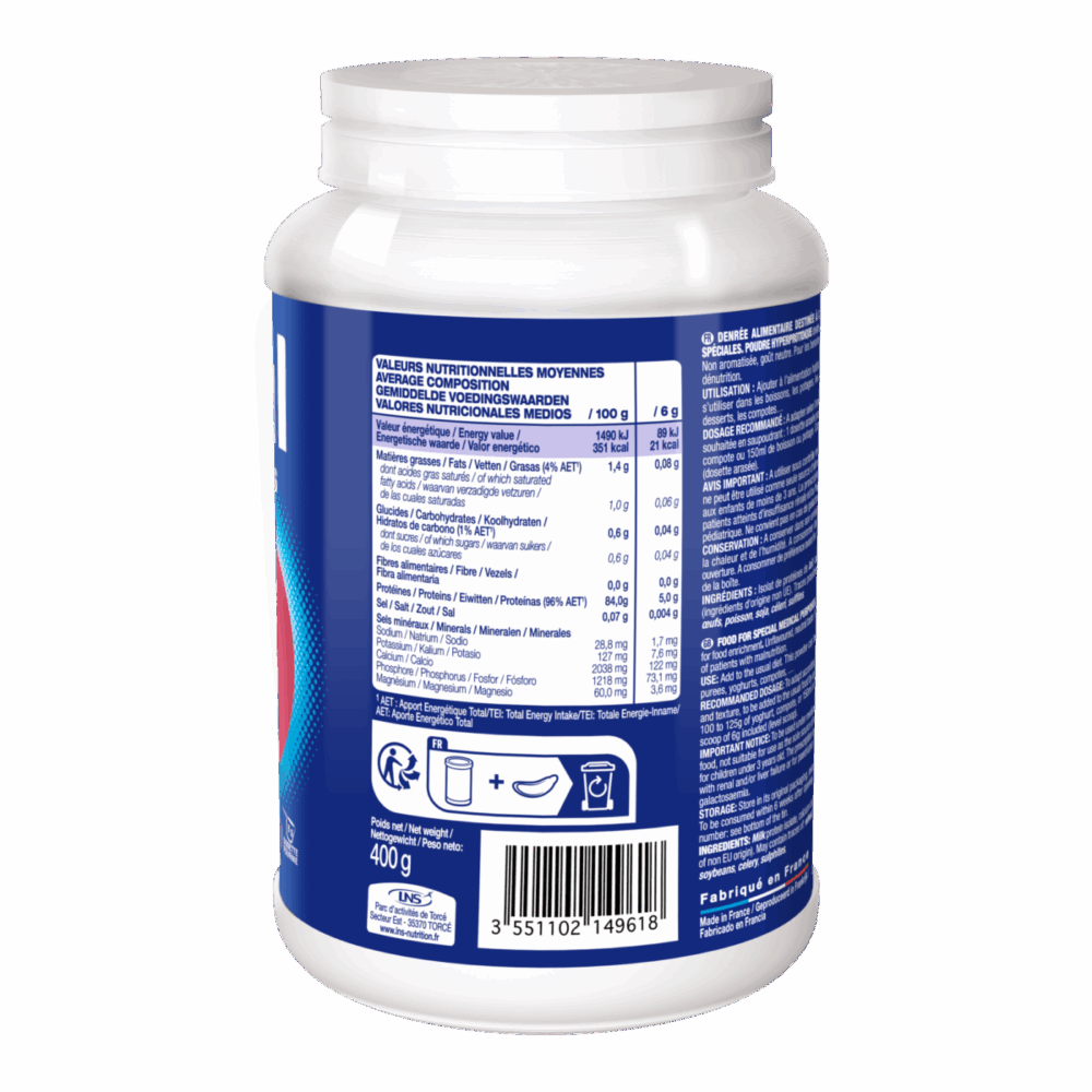 Delical poudre de protéines 400g