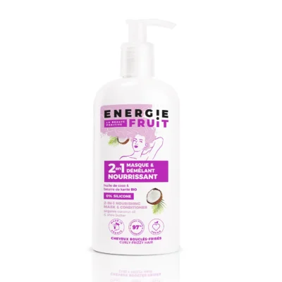 Energie Fruit 2en1 Masque Démêlant Nourrissant à l'Huile de Coco et Beurre de Karité 300ml