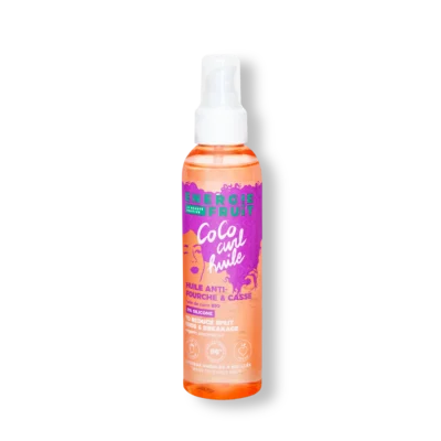 Energie Fruit Coco Curl Huile Anti-fourche et Casse Cheveux ondulés à bouclés 150ml