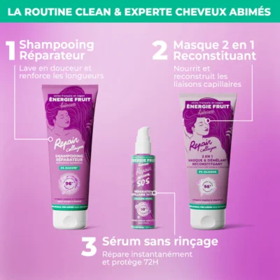 Energie fruit masque & démêlant reconstituant 200ml