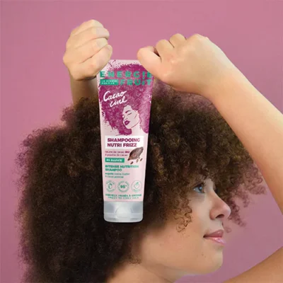 Energie fruit shampoing cacao nutrition intense cheveux frises a crepus 250ml 4