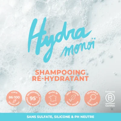 Energie fruit shampoing hydratant à l'huile de monoï et macadamia 250ml