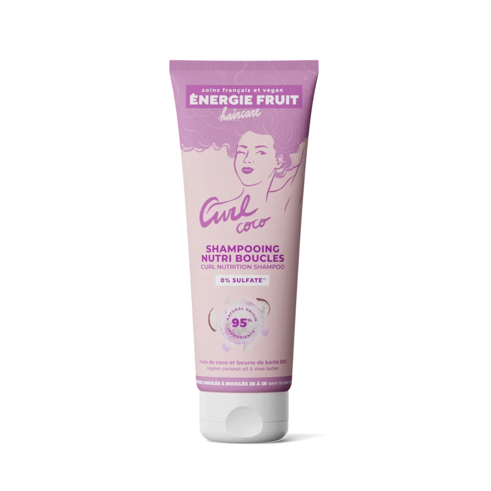 Energie fruit shampoing nourrissant à l'huile de coco et beurre de karité 250ml