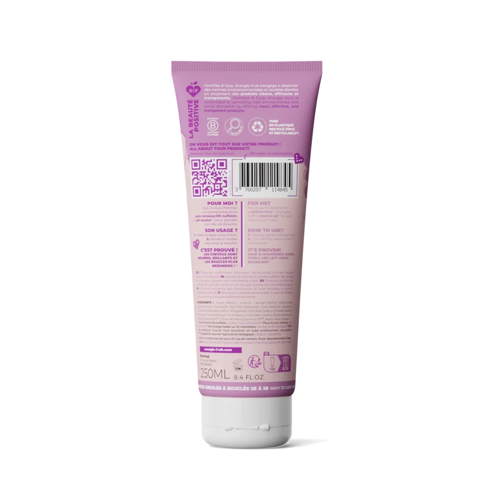 Energie fruit shampoing nourrissant à l'huile de coco et beurre de karité 250ml
