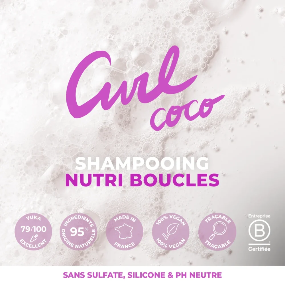 Energie fruit shampoing nourrissant à l'huile de coco et beurre de karité 250ml