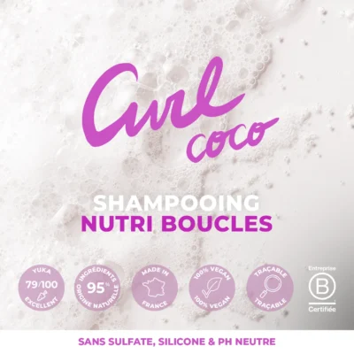 Energie fruit shampoing nourrissant à l'huile de coco et beurre de karité 250ml