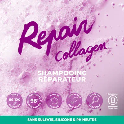 Energie fruit shampoing réparateur collagène 250ml