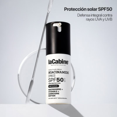 La Cabine Crème Fluide Visage NIACINAMIDE PRO SPF50 30ml