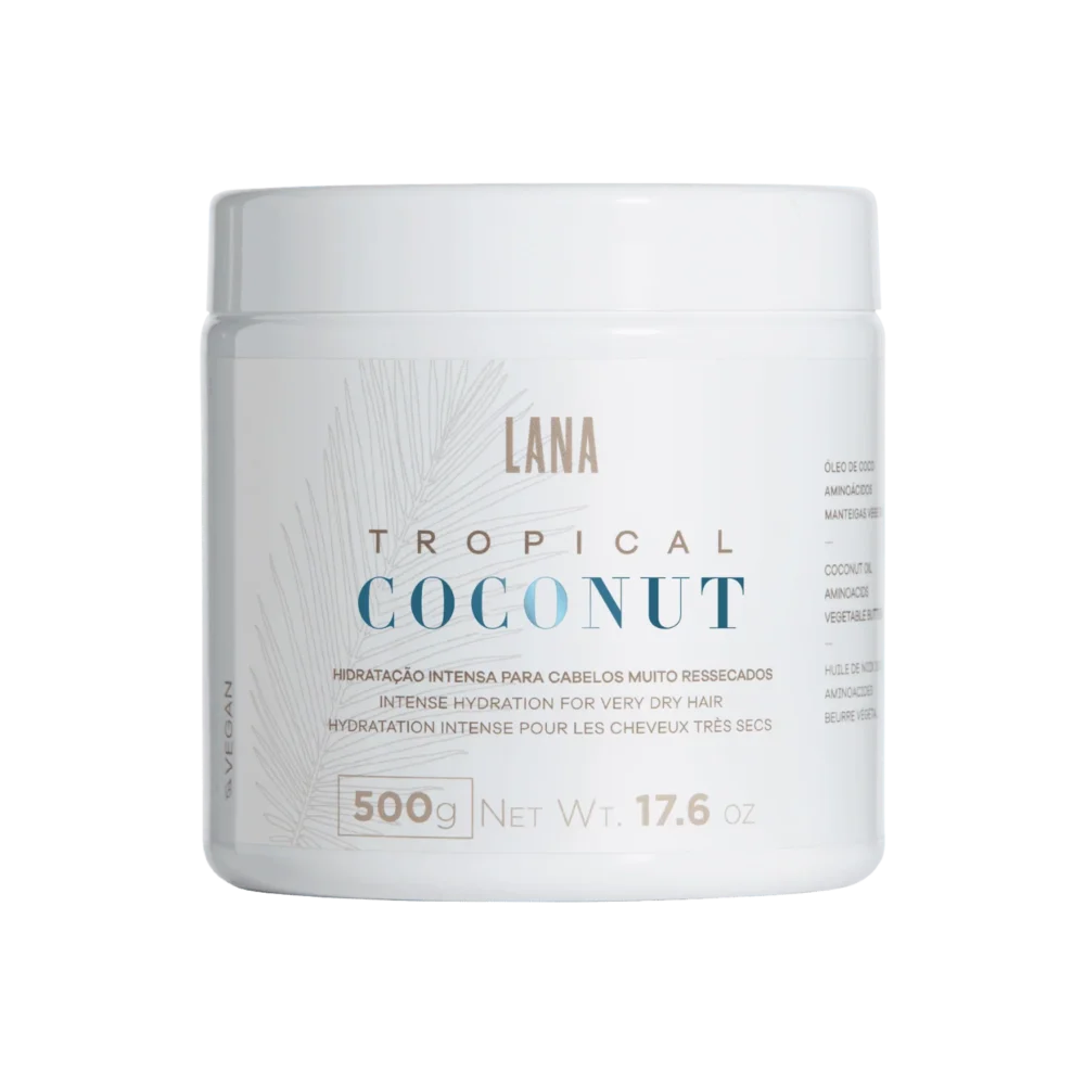 Lana brasiles masque hydratation intense tropical coconut 500gr