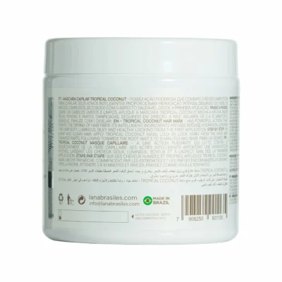 Lana Brasiles Masque Hydratation Intense Tropical Coconut 500gr