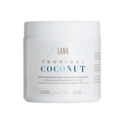 Lana Brasiles Masque Hydratation Intense Tropical Coconut 500gr
