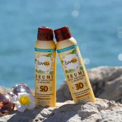 Lovea Brume Haute Protection et Bronzage Monoï de Tahiti SPF50 150ml
