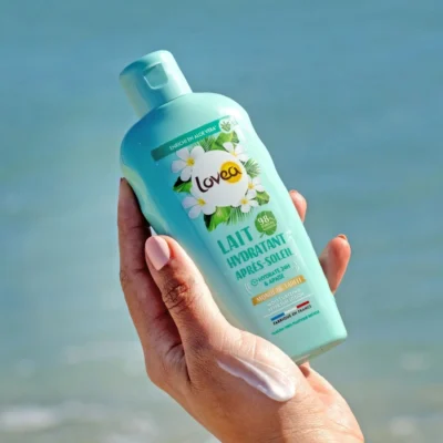 Lovea lait hydratant après-soleil monoï de tahiti 150ml