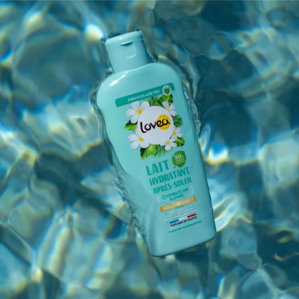 Lovea lait hydratant après-soleil monoï de tahiti 150ml
