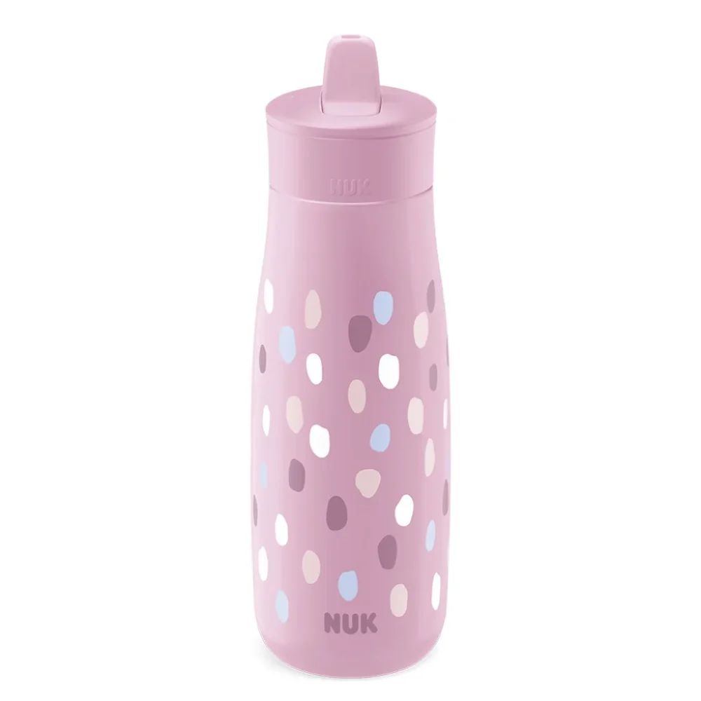 Nuk tasse gourde mini-me flip 12m+ rose 450ml