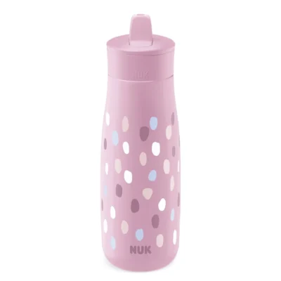 Nuk Tasse Gourde Mini-Me Flip 12m+ Rose 450ml