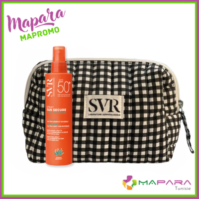 Svr sun secure spray spf50+ 200ml + trousse vichy offerte