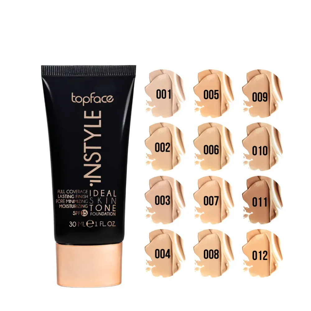 Topface ideal skintone foundation spf-15 008