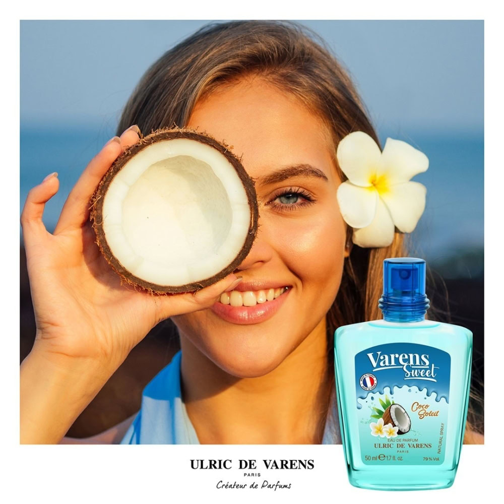 Varens sweet eau de parfum coco soleil 50ml