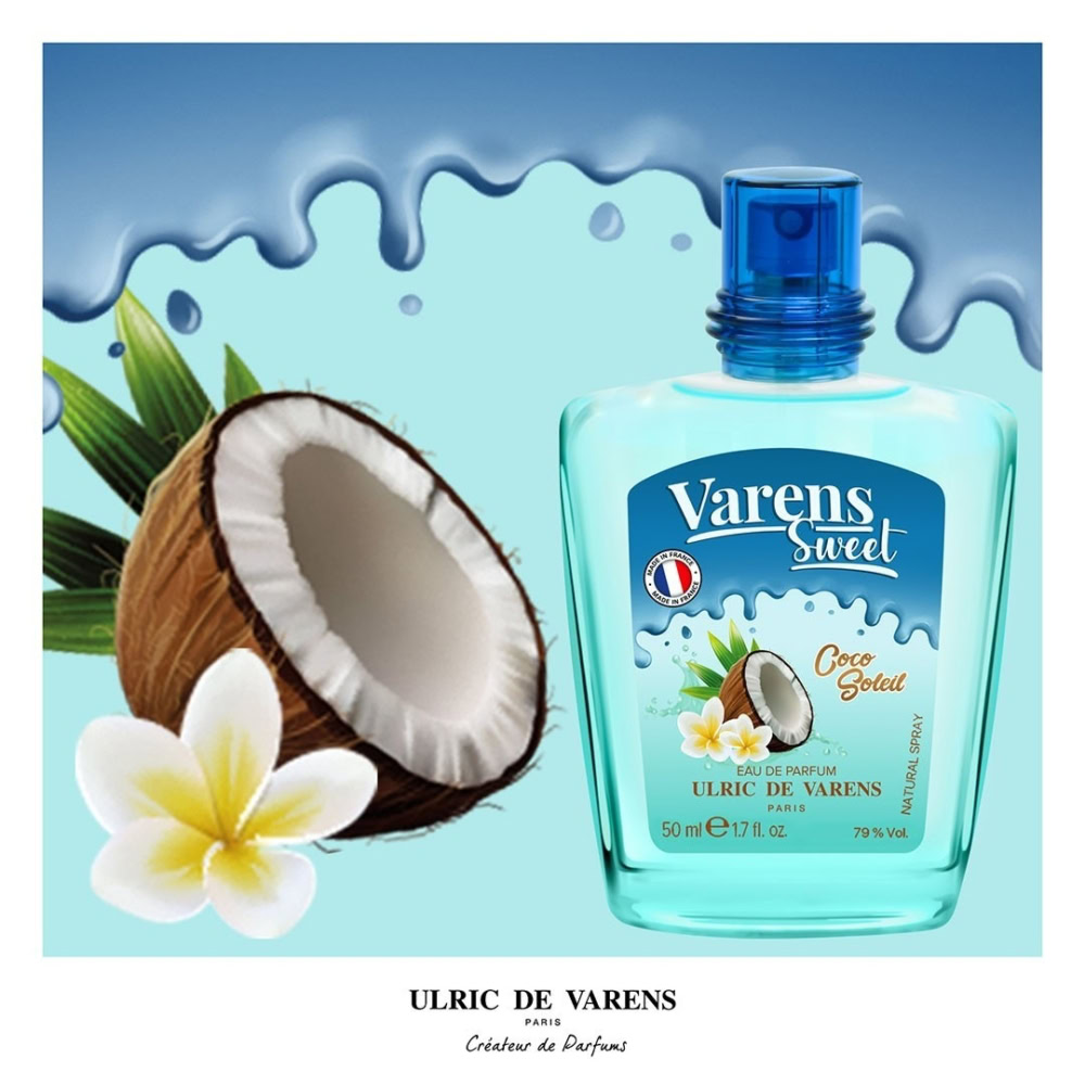 Varens sweet eau de parfum coco soleil 50ml