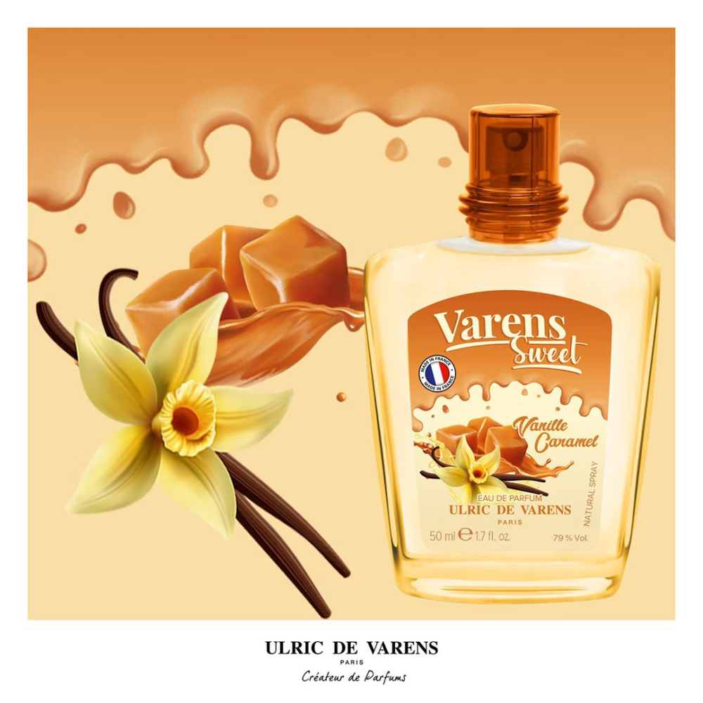 Varens sweet eau de parfum vanille caramel 50ml