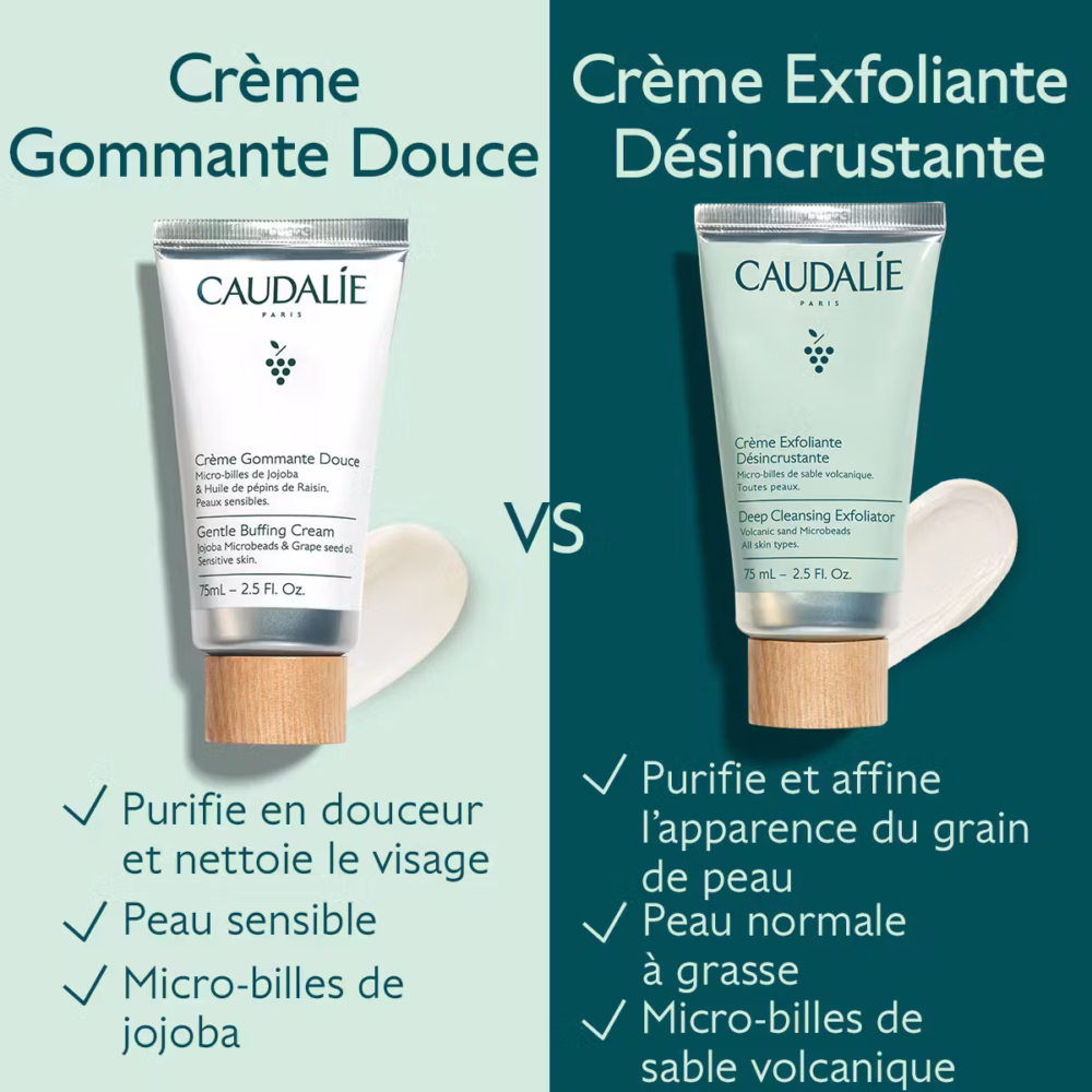 Caudalie crème gommante douce 75ml