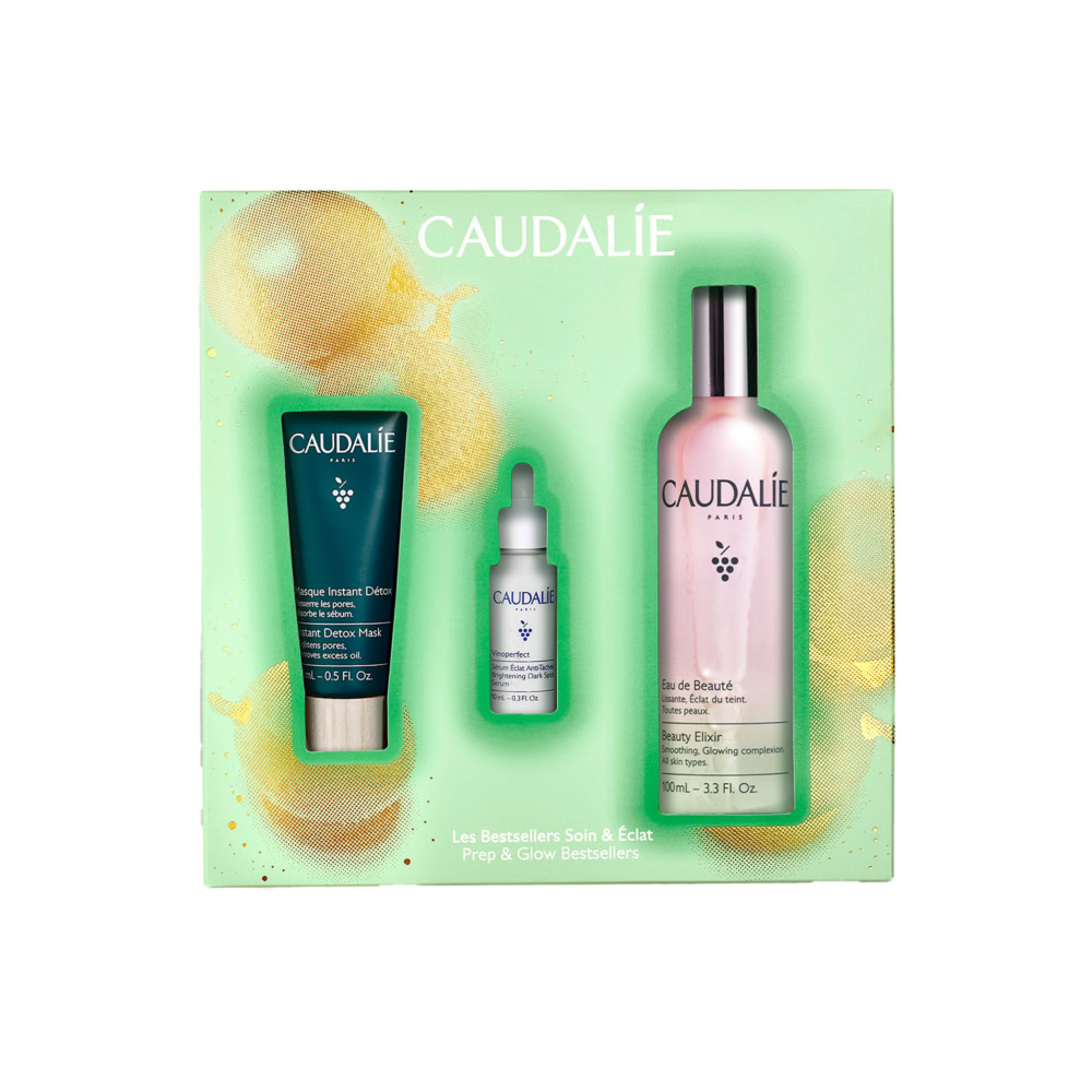 Caudalie coffret les best sellers soin et eclat