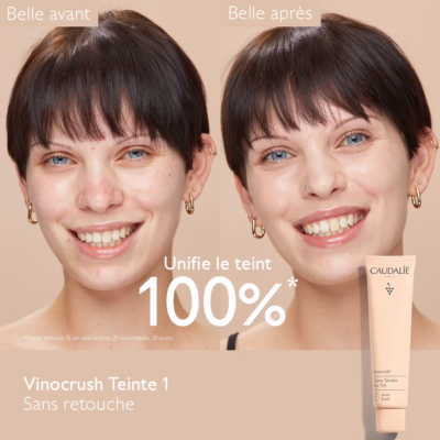 Caudalie vinocrush crème teintée teinte 1 30ml