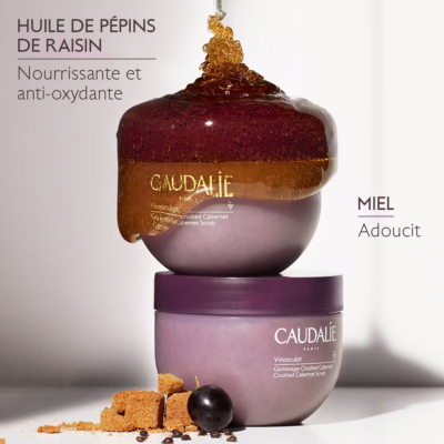 Caudalie vinosculpt gommage crushed cabernet 250g