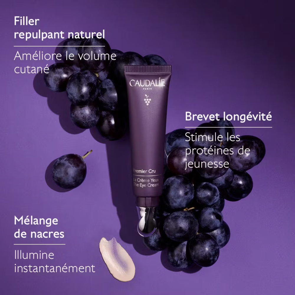Caudalie premier cru la crème yeux anti-âge global 15ml