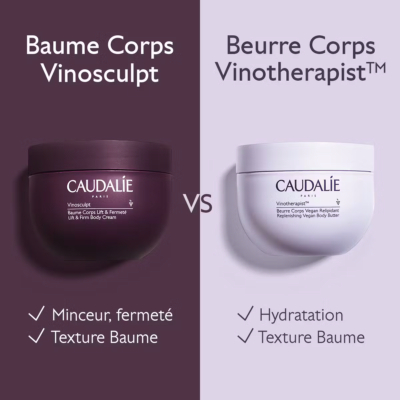 Caudalie vinosculpt baume corps lift et fermeté 250ml